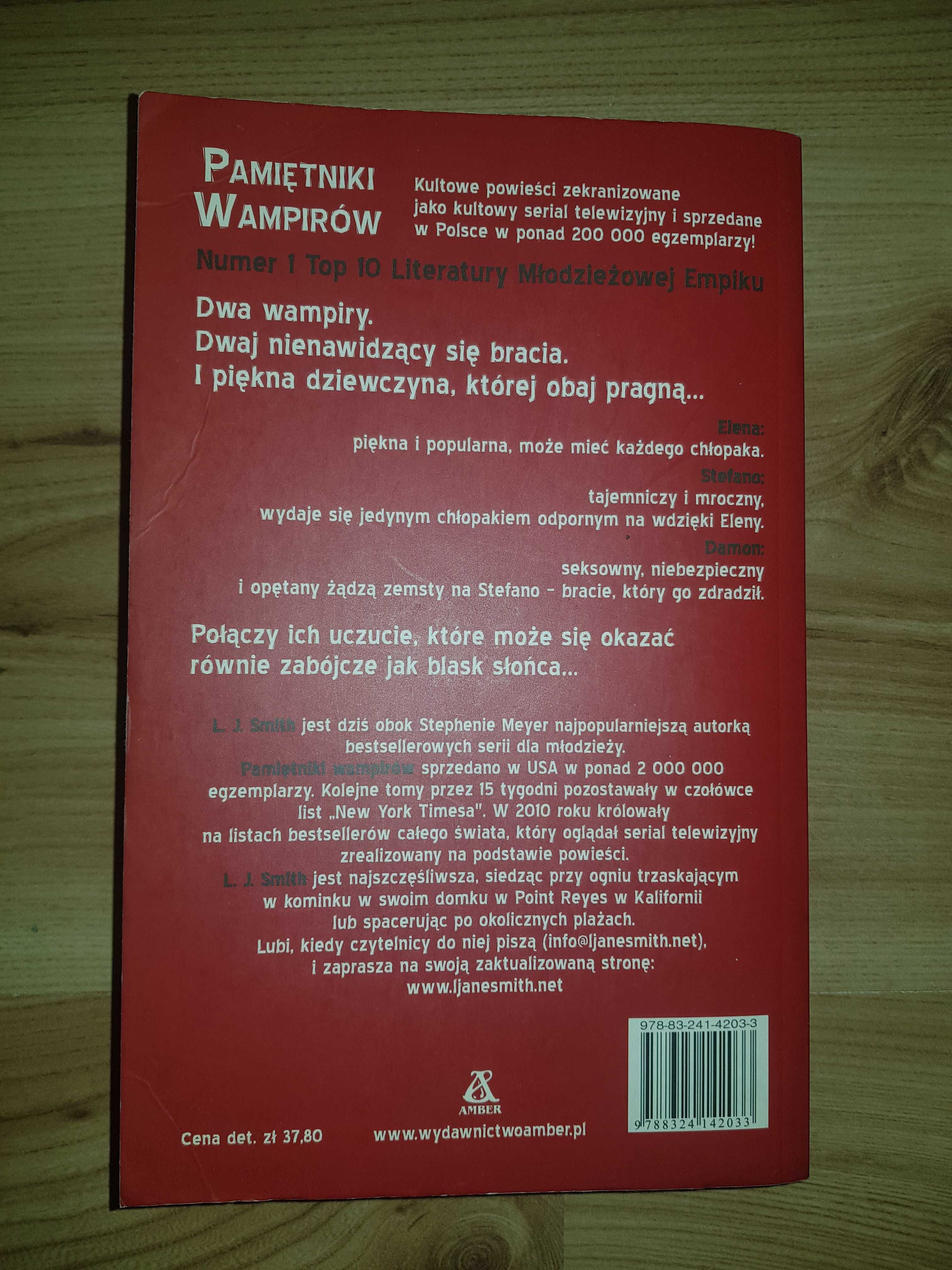 Pamiętniki Wampirów Księga 1 L. J. Smith