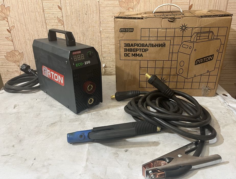 Зварювальний апарат → PATON ECO-250 на 8.8 кВт.