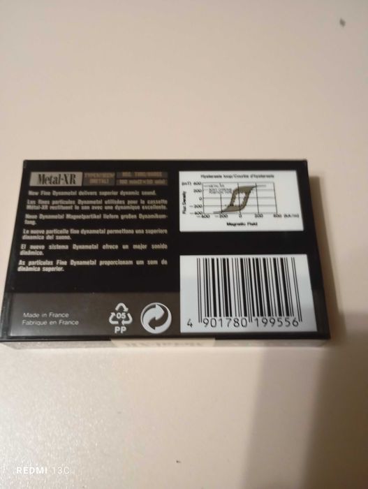 Аудиокассета Sony metal xr 100