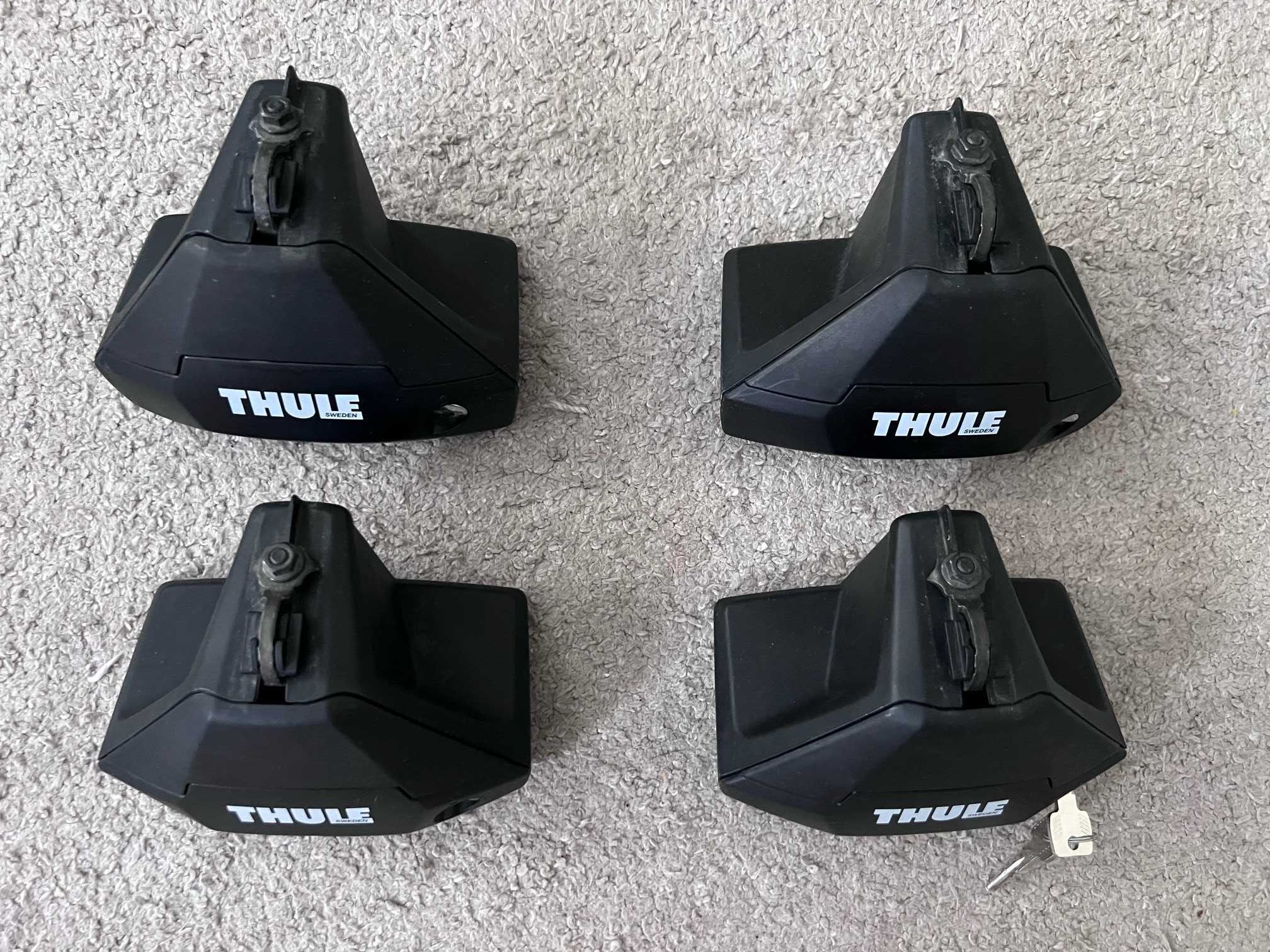 Stopy Thule Clamp Evo 7105 - dwa kluczyki