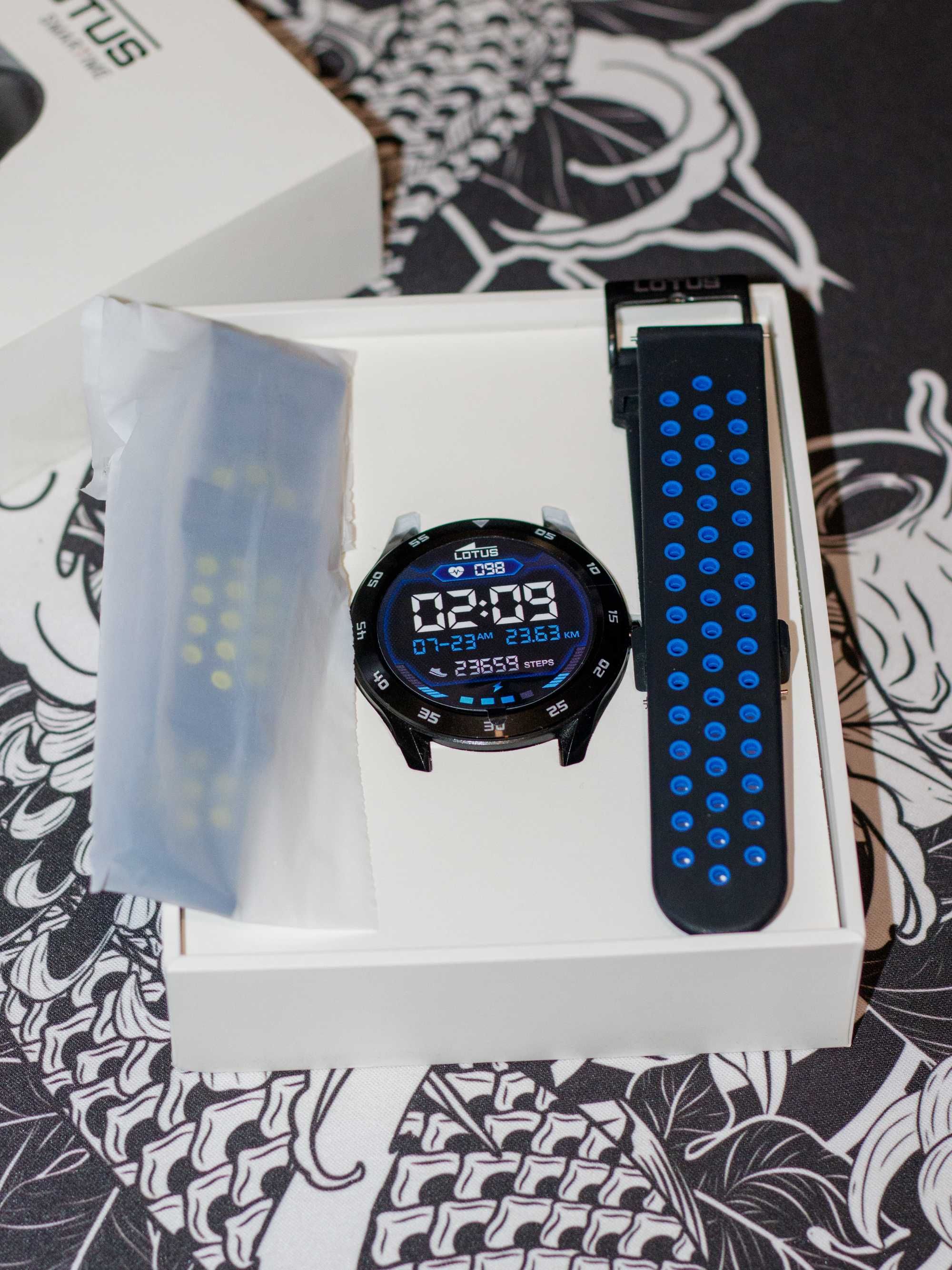 SmartWatch Lotus Smartime com 2 bandas - Novo