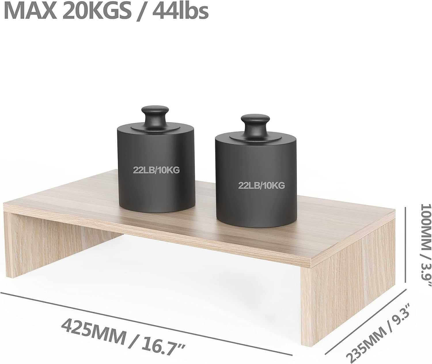 Nowe biurko/ stolik/ podpórka/blat/stół/ 42,5x23,5x10/ FITUEYES !7444!