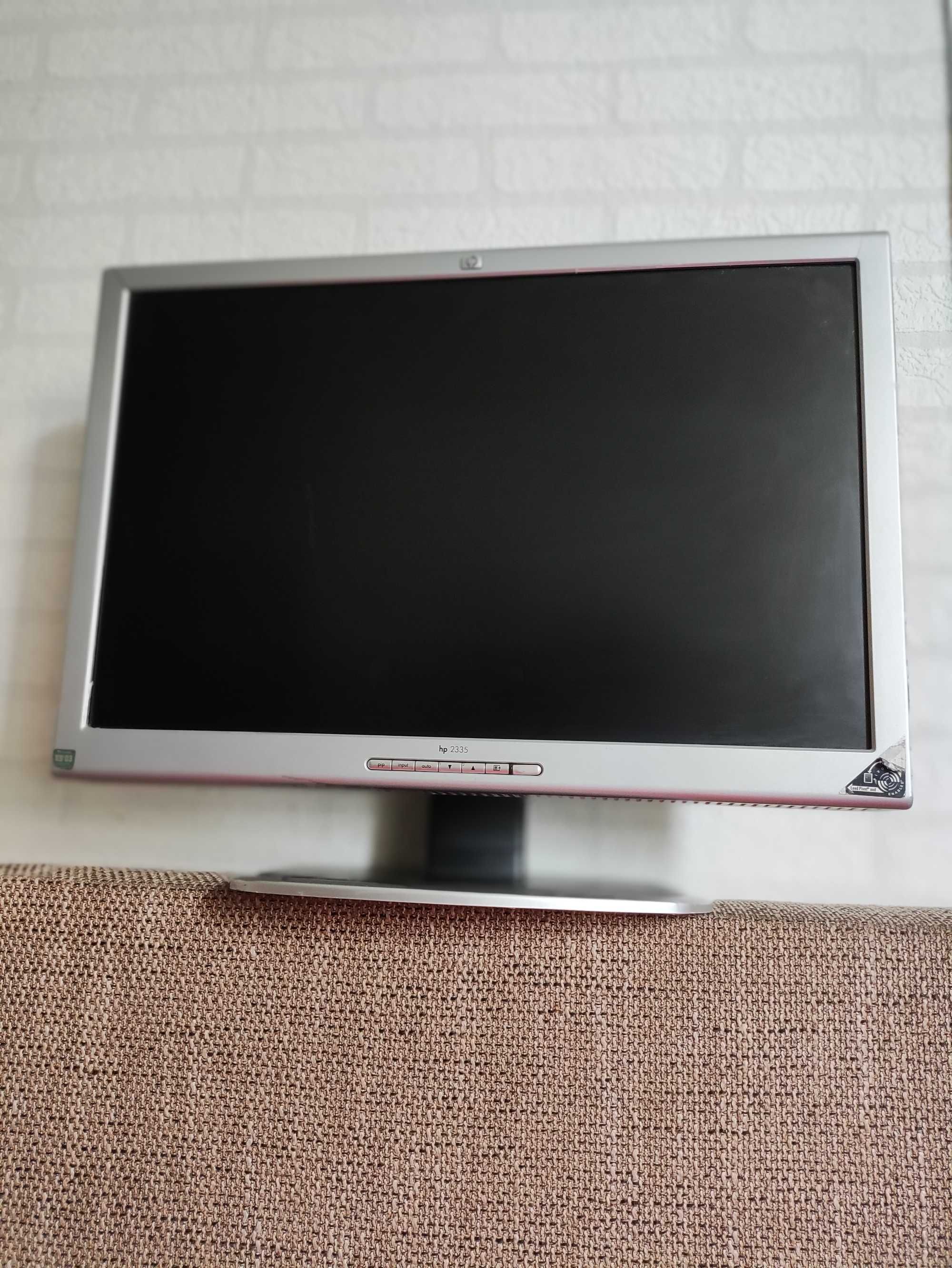Monitor LCD HP 2335 23 cale panoramiczny do Komputera PC DVI VGA