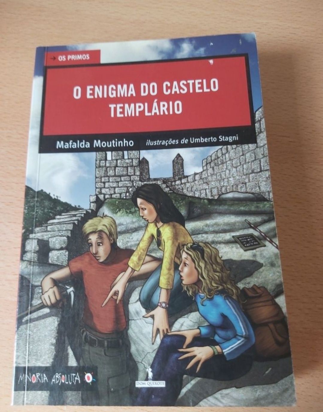Livro "O Enigma do Castelo Templário" / Os Primos - Mafalda Moutinho