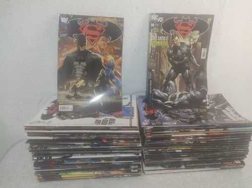 serie bd super homem e batman completa