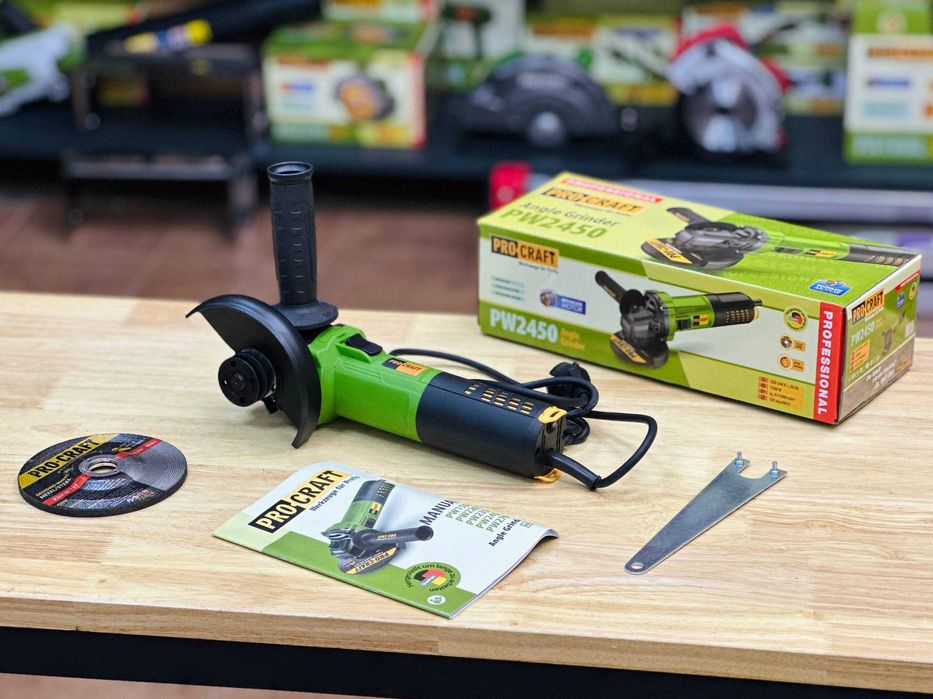 125 мм Болгарка Procraft Бесщеточная с Регулировкой + Гарантия