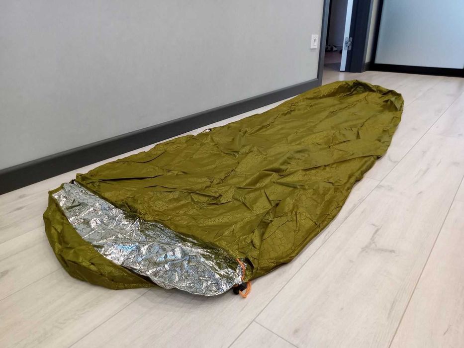 Бівачний мішок для спальників, спальний мішок для екстреної допомоги.