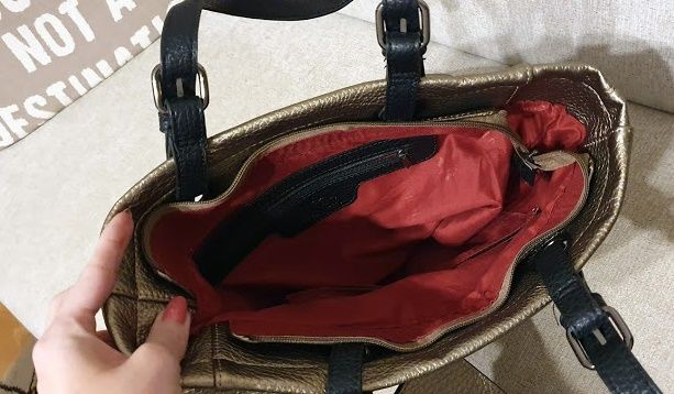 Nowa z metką miedziana - złota shopper z ccc