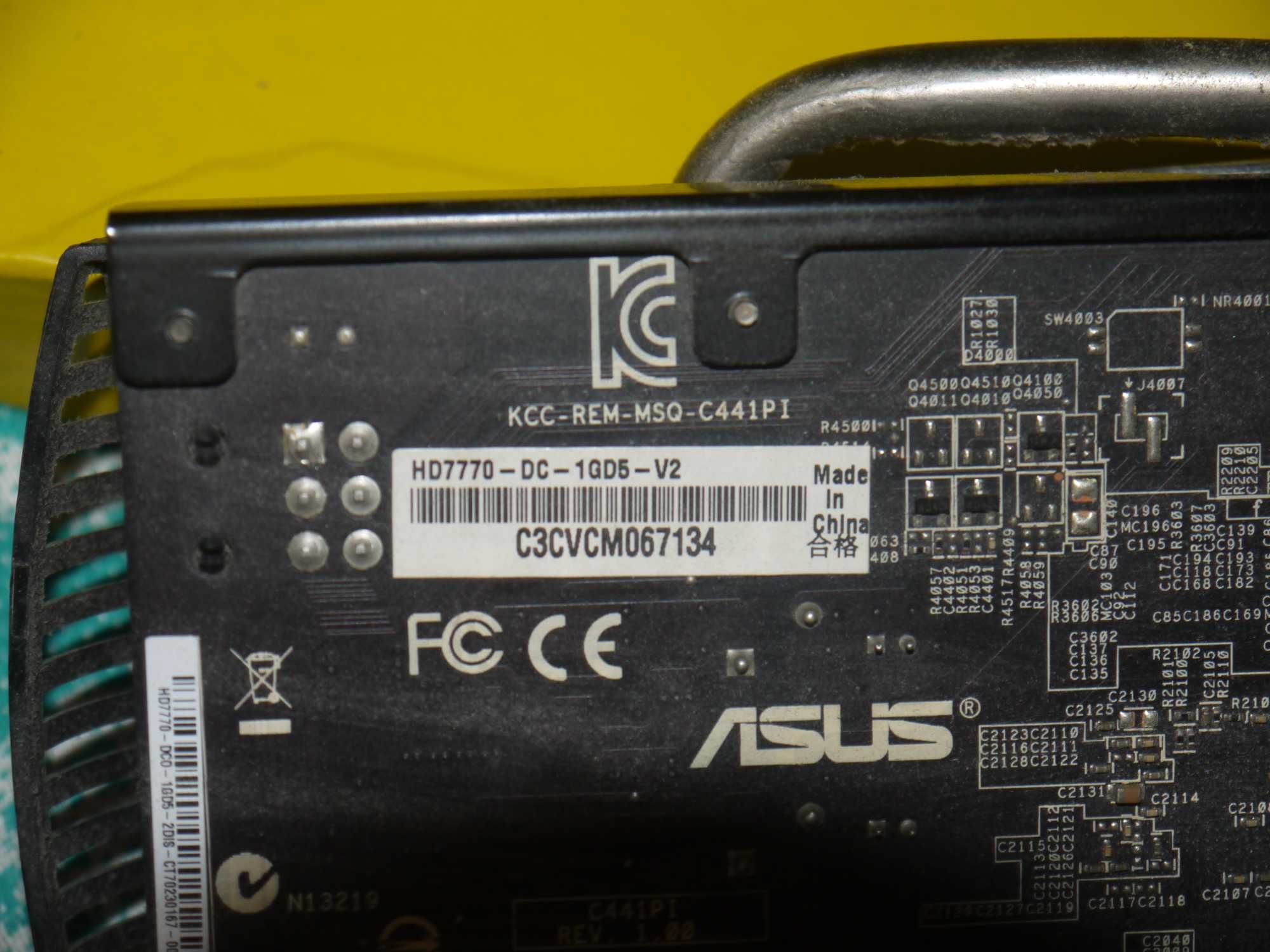 Відеокарта  ASUS 7770 1gb ddr5