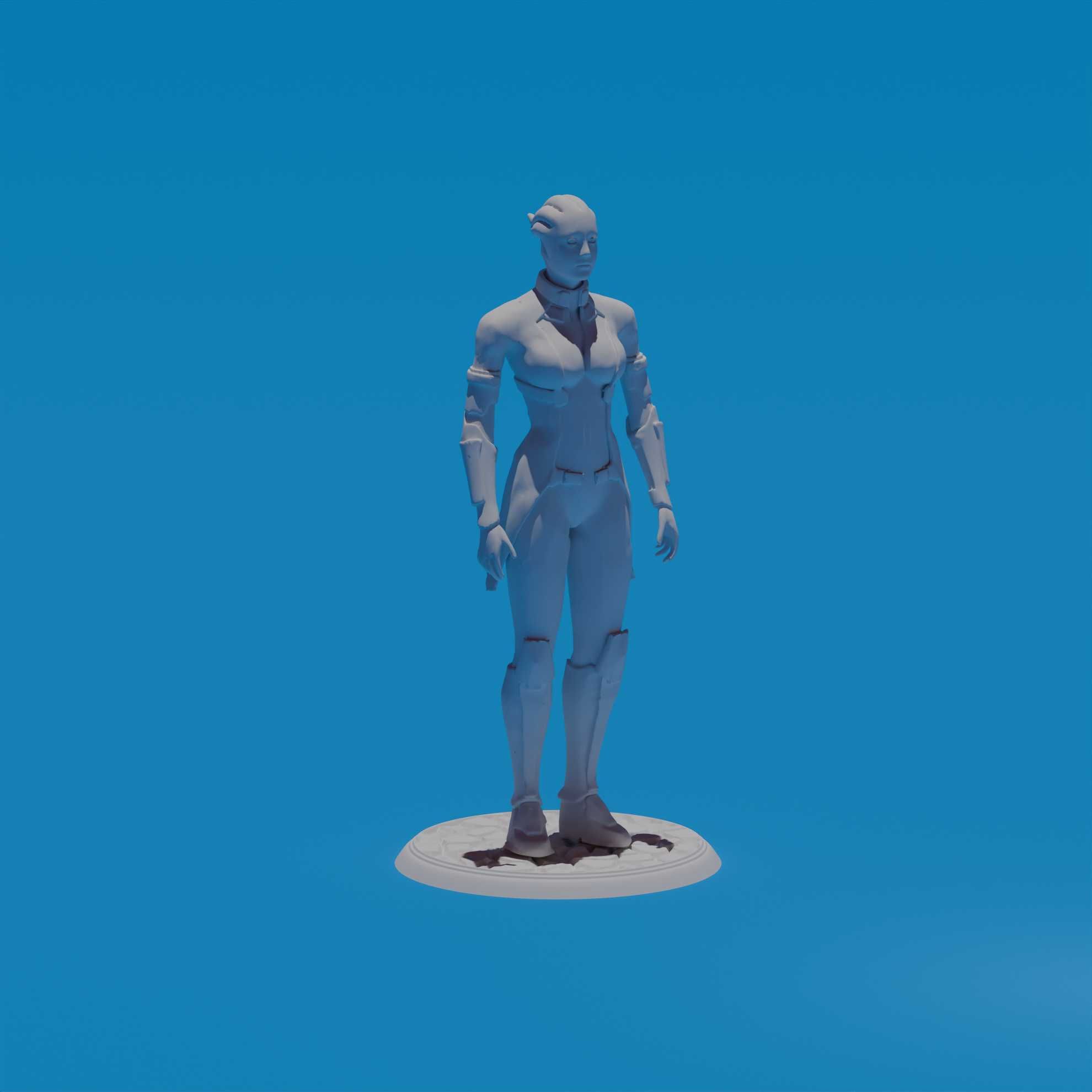 Figurka Liara z Mass Effect