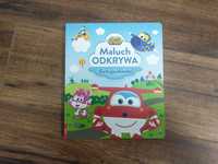 Książka dla dzieci kartonowa Super Wings makuch odkrywa okienka