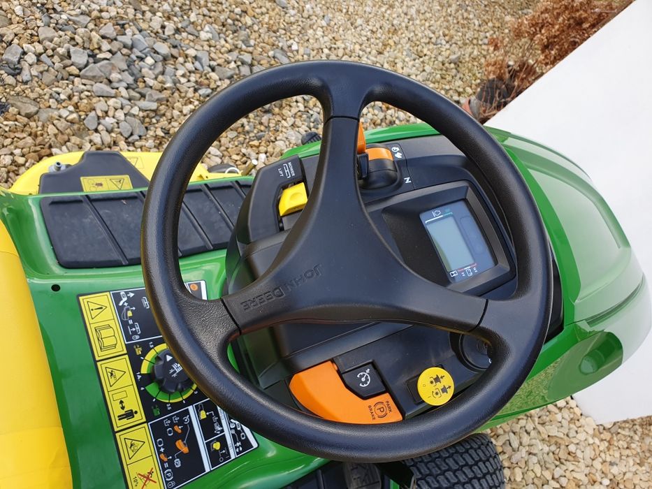 John deere x380,v2 Kawasaki 23HP x350 x540 + gratis zbieracz do trawy