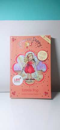 Livro "Estrela Pop" da princesa Poppy