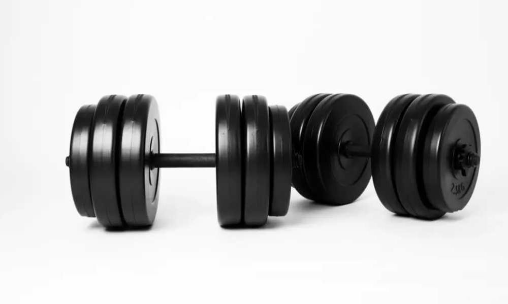 Т72 Гантелі стальні металеві розбірні 12-100 кг Гантели композитные