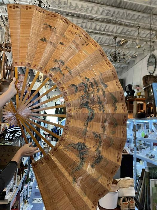 Wachlarz  duży, składany wachlarz orientalny ozdoba na ścianę