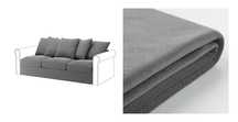 Capa para sofá 3 lugares Grönlid IKEA (Cinza)