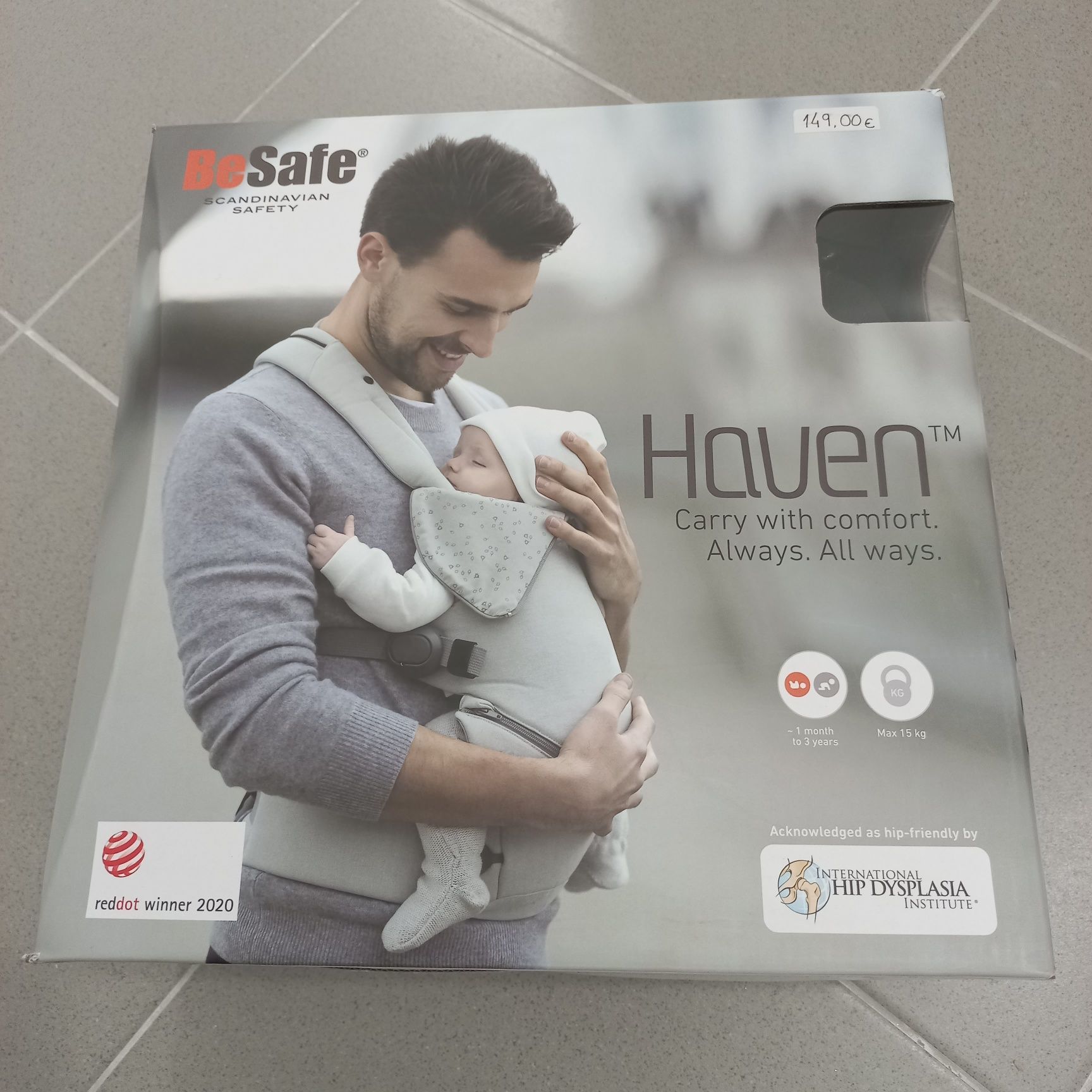 Marsupio Haven, transporte bebé