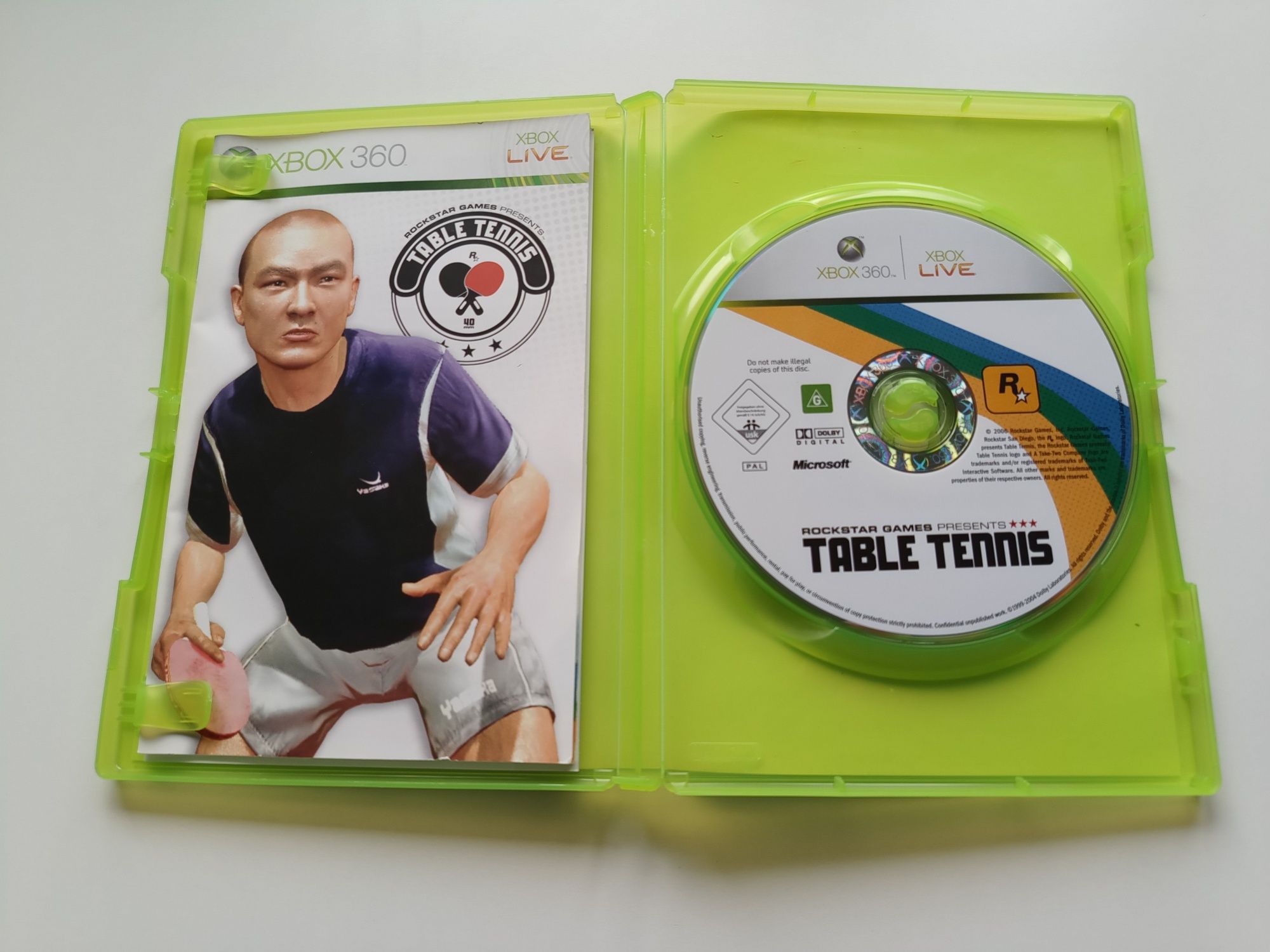 Gra Xbox 360 Table Tennis