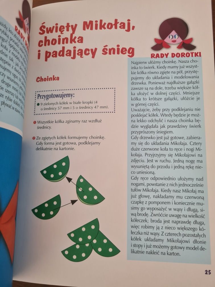 Magiczne kółeczka czyli origami płaskie z koła - Dorota Dziamska