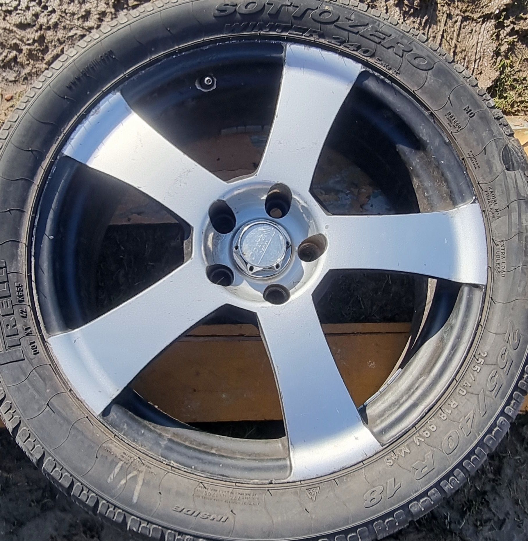 Felgi aluminiowe 18" 7.5j et35 5x112 otwór 72