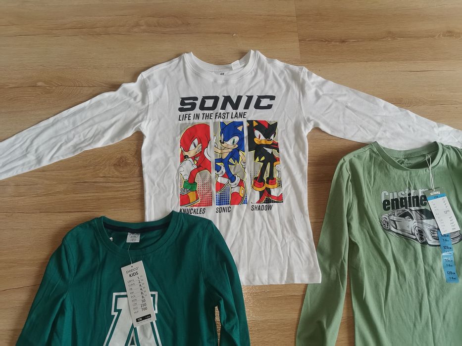 Bluzki z dl rękawem 122 /128