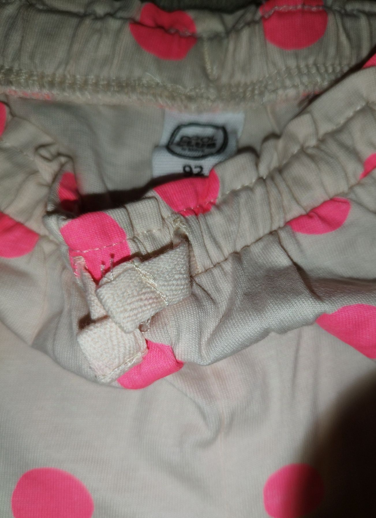 Spodenki krótkie dziewczęce 92 h&m
