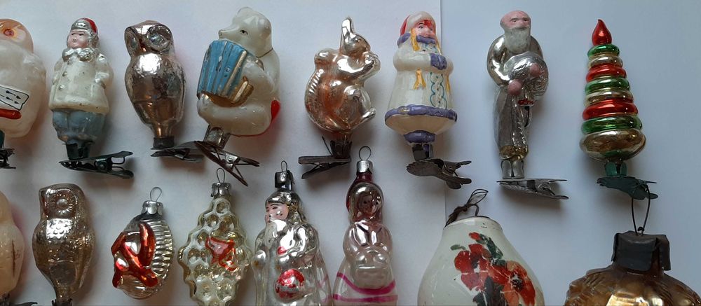 Елочные игрушки СССР