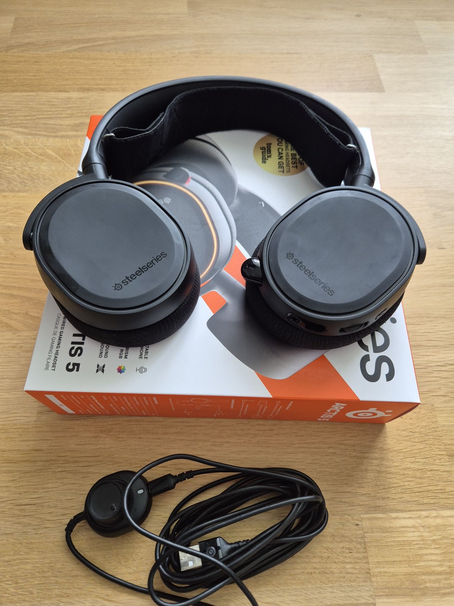 Słuchawki steelseries arctis 5
