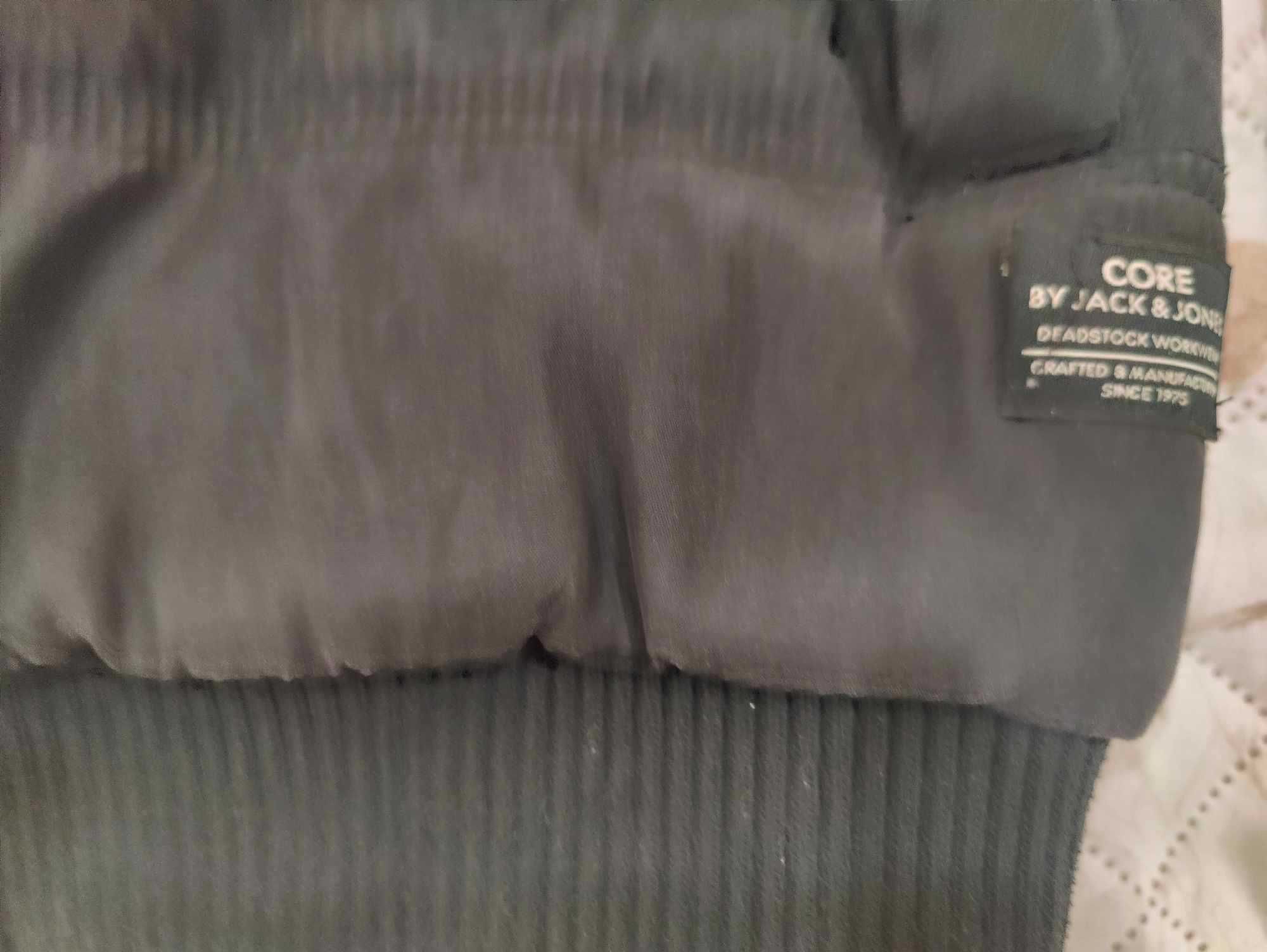 Casaco de capuz Jack Jones XL preto
