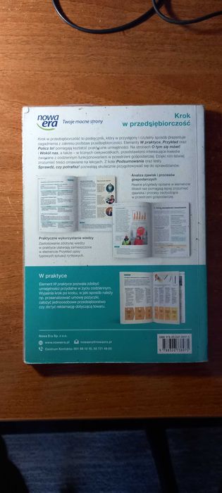 krok w przedsiębiorczość podręcznik i ćwiczeniówka