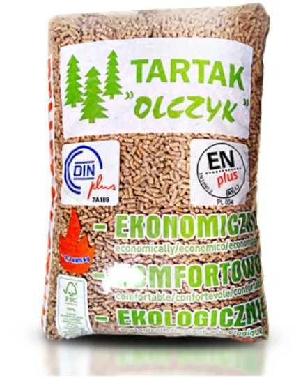 OLCZYK - Iglasty Pellet Drzewny 6mm ENplus A1 - Darmowa Dostawa!