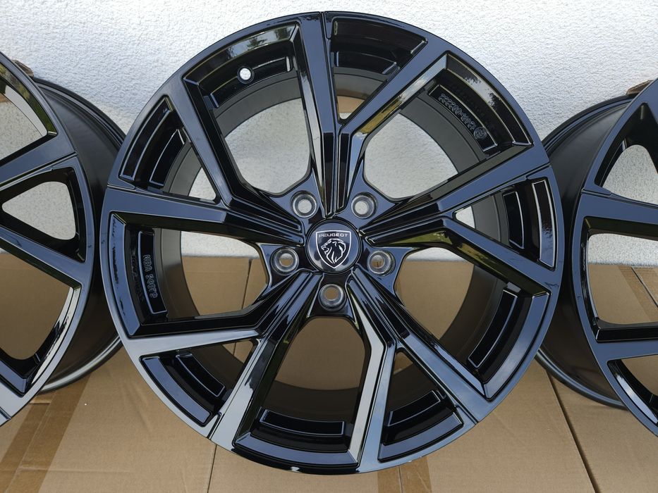 Peugeot 3008 Felgi 18 " Nowe 5x108 Czarne 5008 Alufelgi