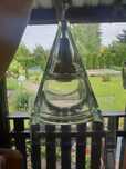 Alfa lampa wisząca szklana