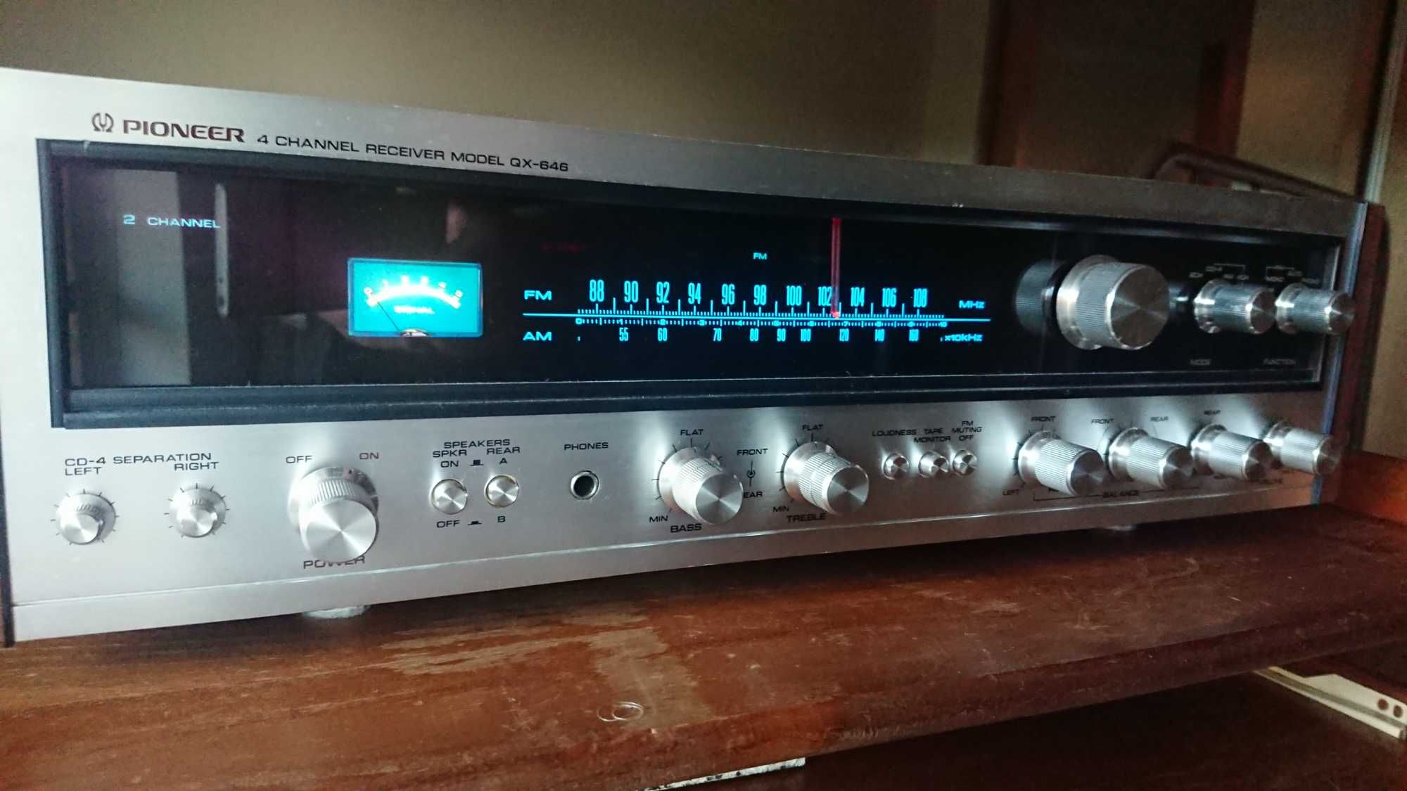 Amplificador receiver Pioneer QX 646