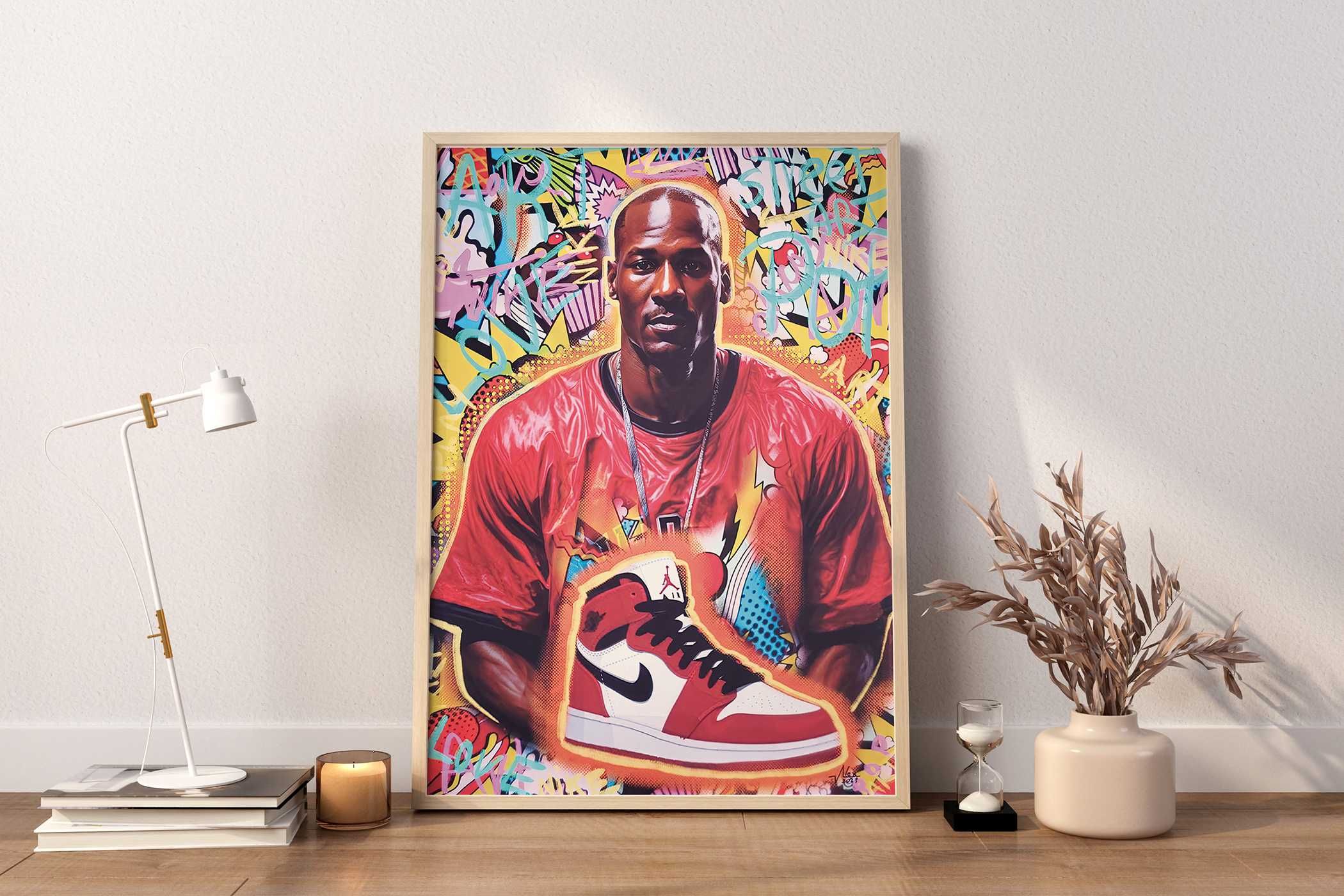 M.Jordan Nike Plakat A3
