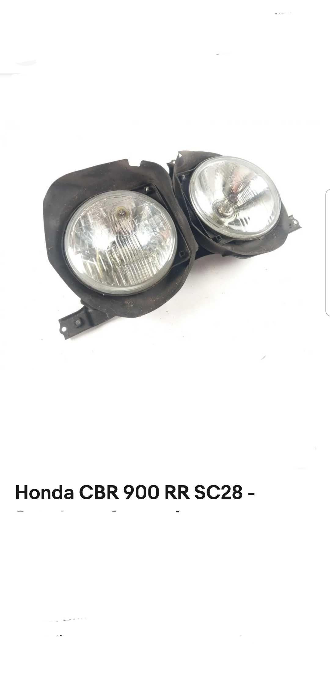 Cbr 900 rr sc28 faróis opticas