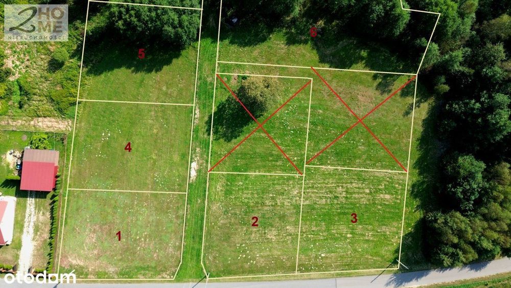 Atrakcyjne działki budowlane - Podlesie, gm. Pilzn