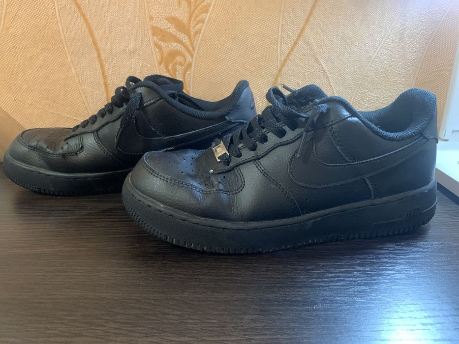 Nike Air Force 1 Black — оригинал,б/у