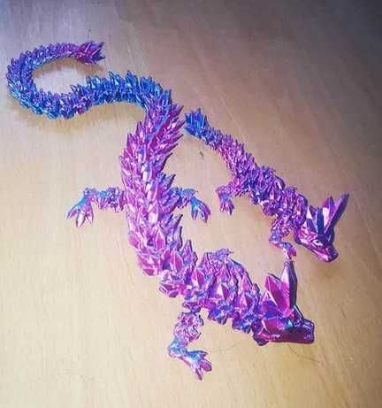 Flexi dragon - kolorowe smoki ruchome