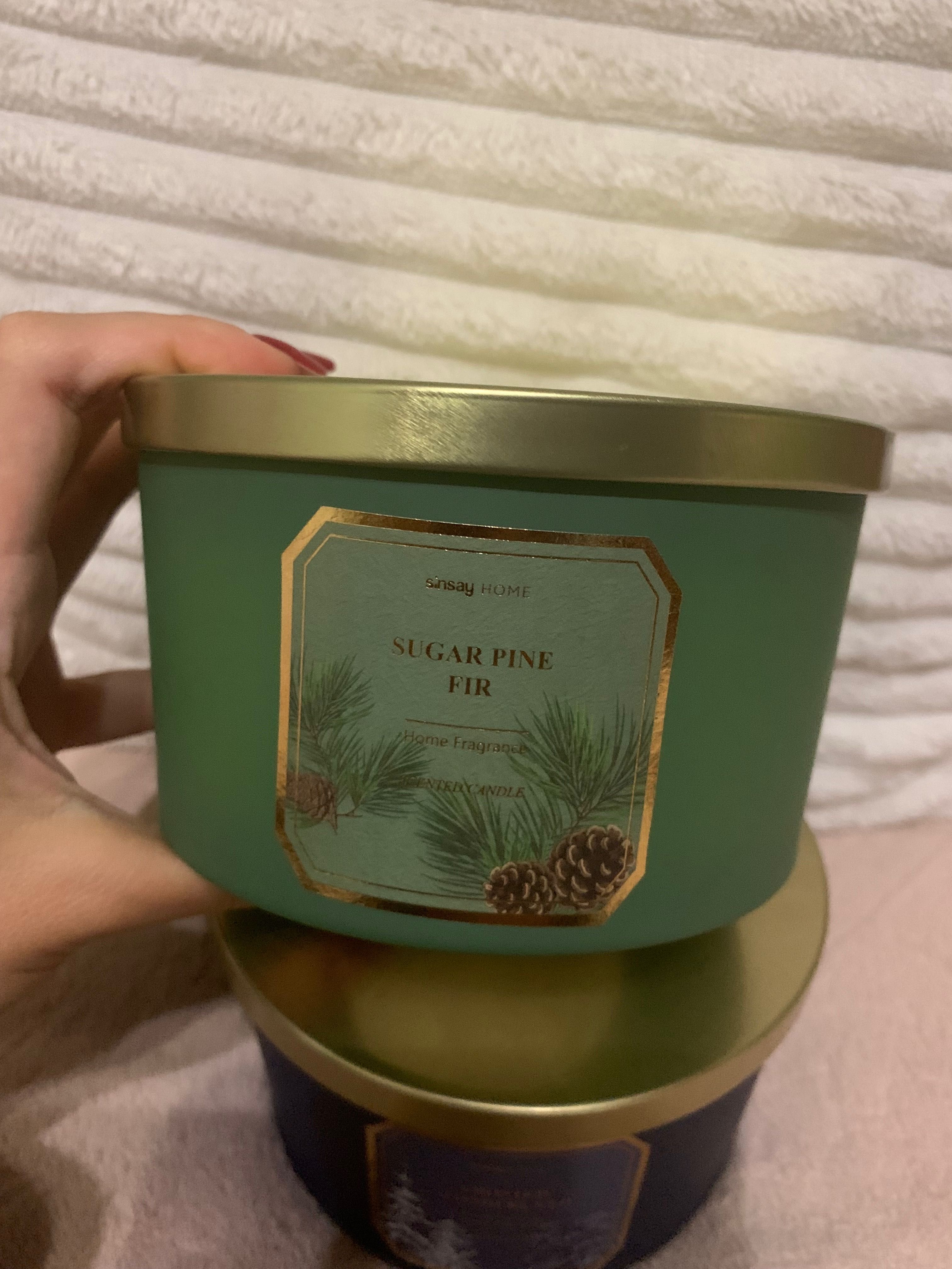Продам свічку Sinsay sugar pine fir frosted wonderland