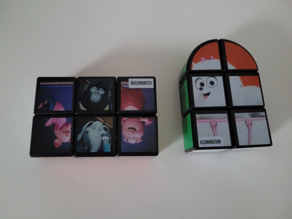 Dwie kostki Rubika dla dzieci