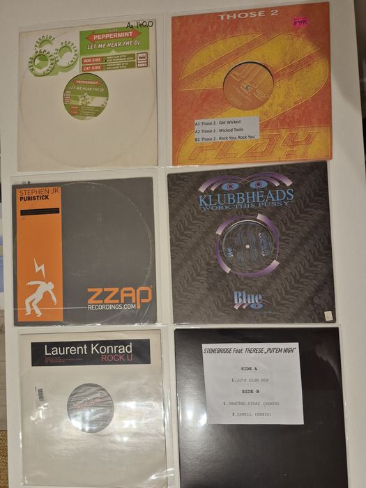 Płyty vinylowe 44szt House Trance klasyki