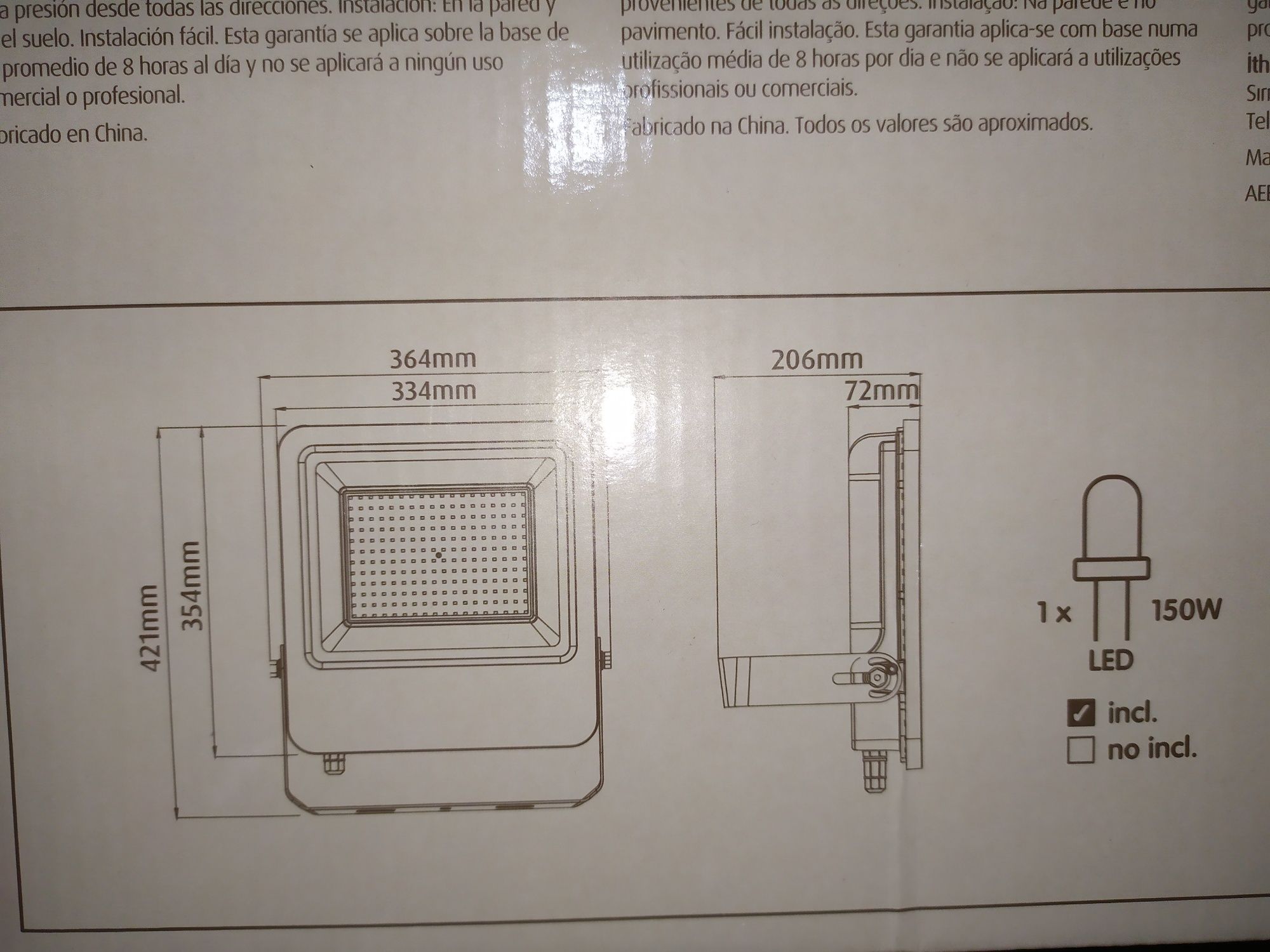 Reflektor Halogen Blooma 150w 14250 lumen nowy