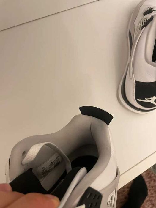 Buty meskie Mokasyny Jordan_4_retro_military_black_R.41