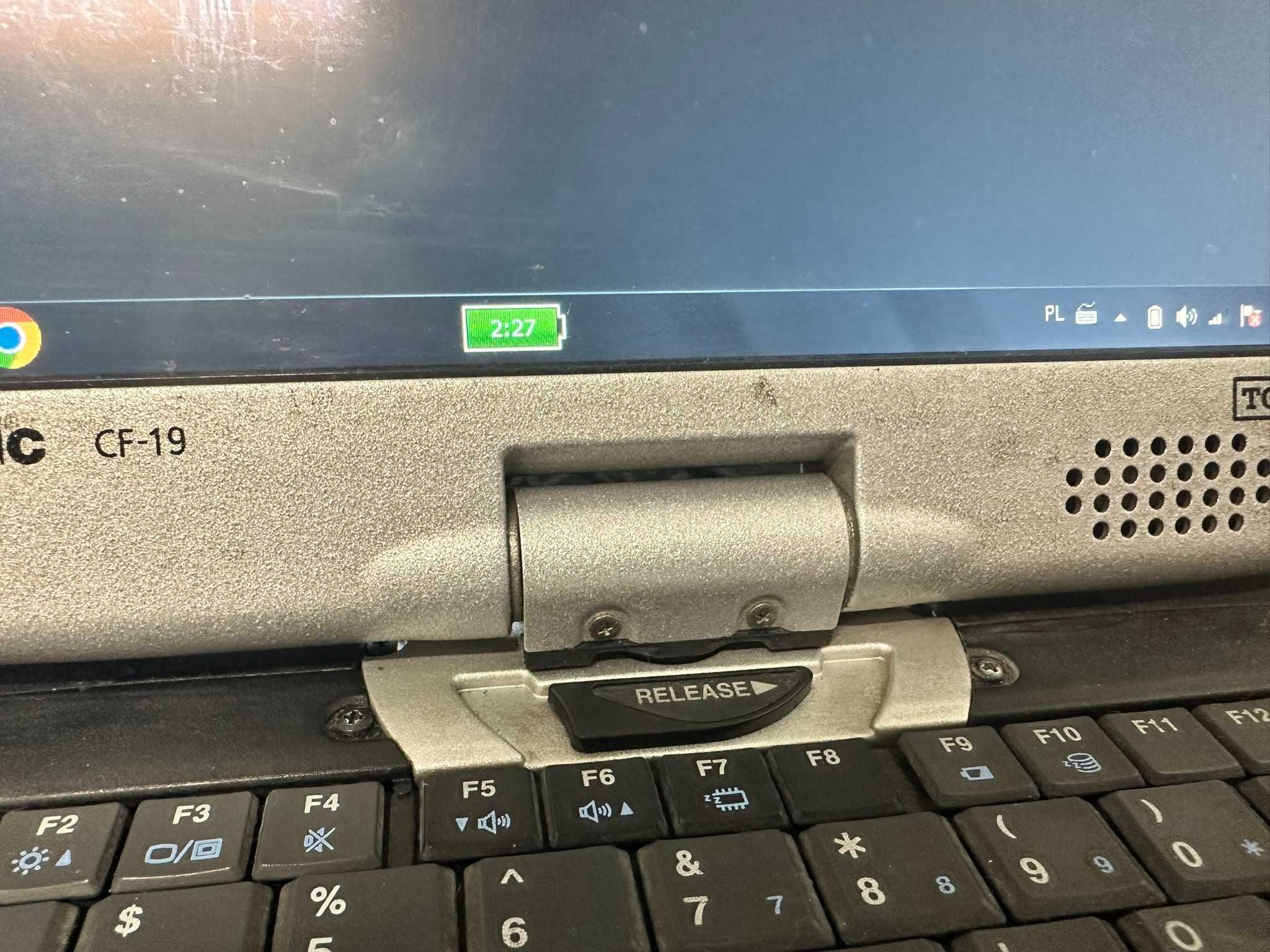 Panasonic Toughbook CF-19 WIN7 3GB RAM Intel Core 2 DUO dotyk RS232