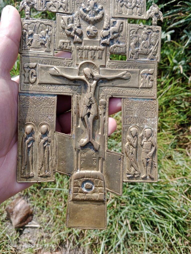 Кіотний хрест 18-19 століття