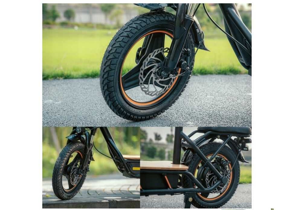 Kukirin C1Pro Pojazd elektryczny 48V26Ah 800W 45km/h100km Składany