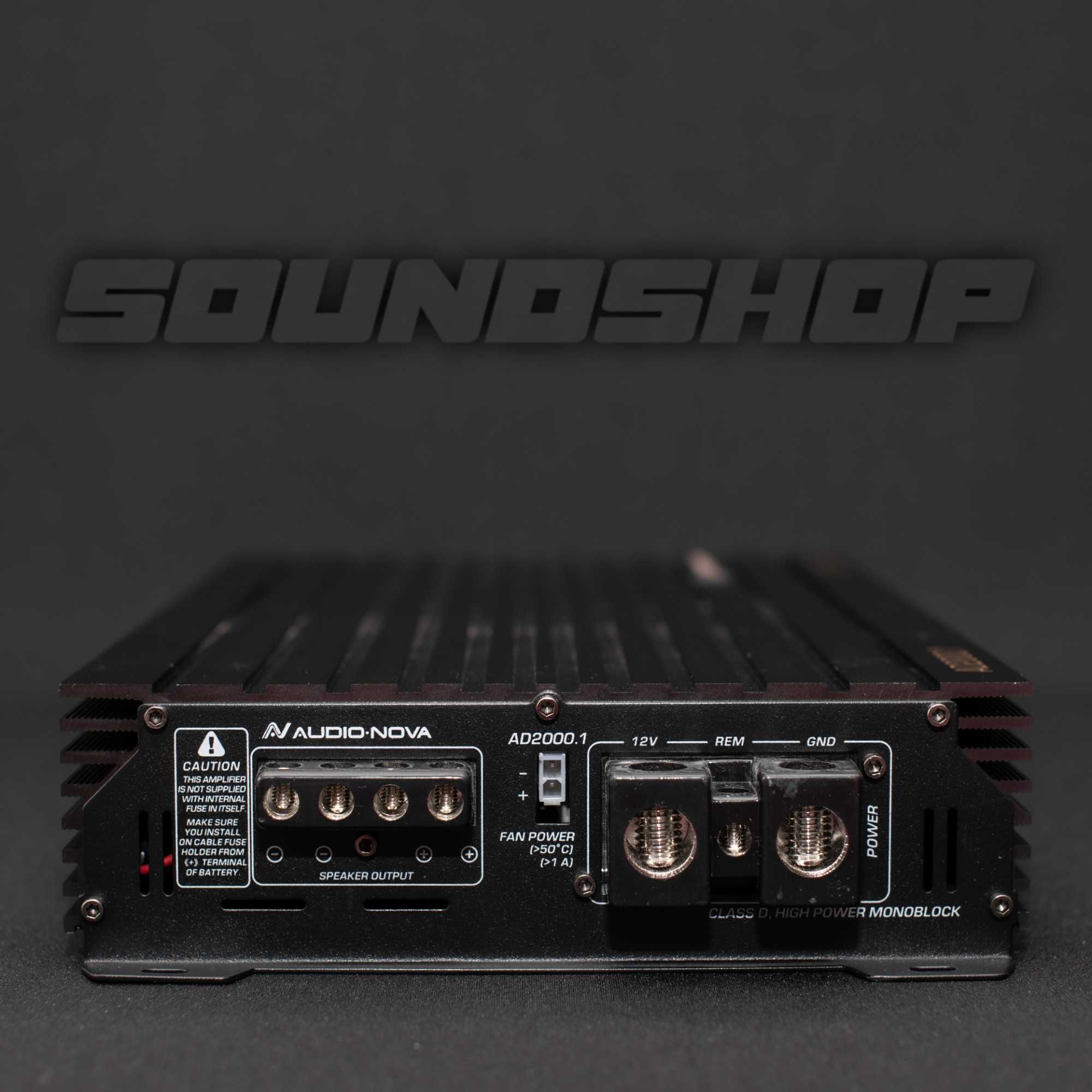 Black Friday!!! Wzmacniacz Audionova AD2000.1 (2200W RMS 1 Om)