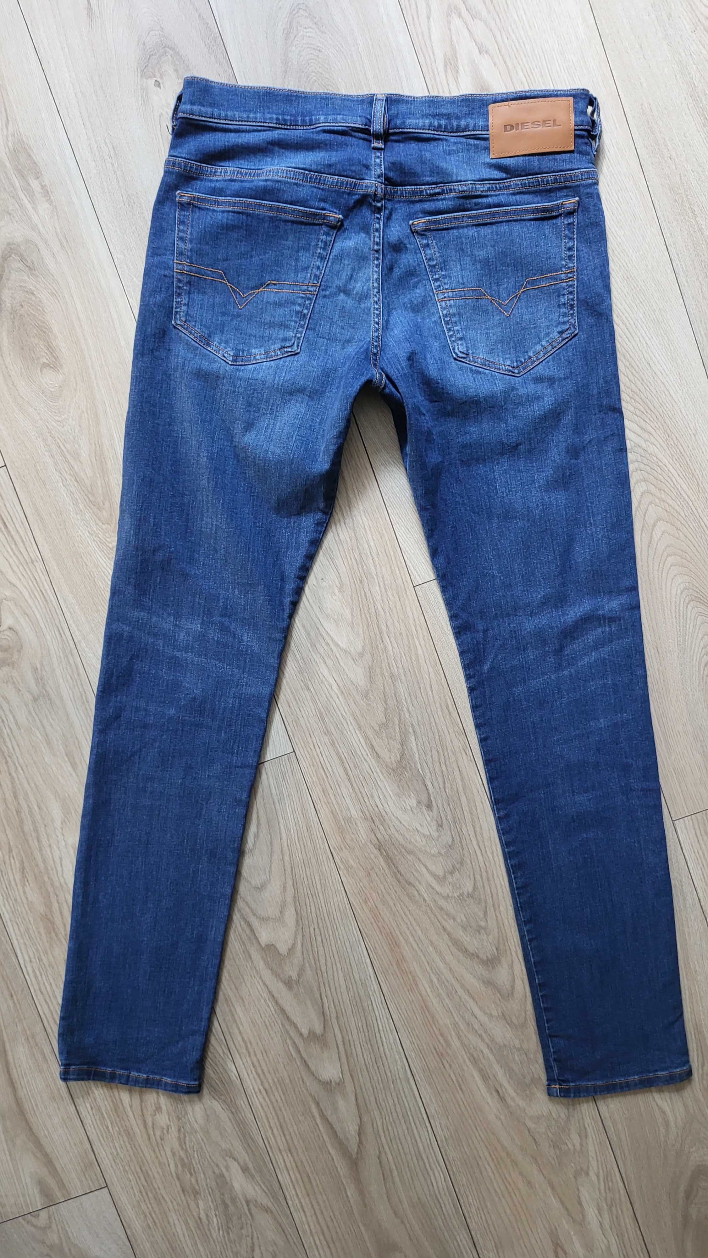 Diesel yennox tapered spodnie jeans w32 L34