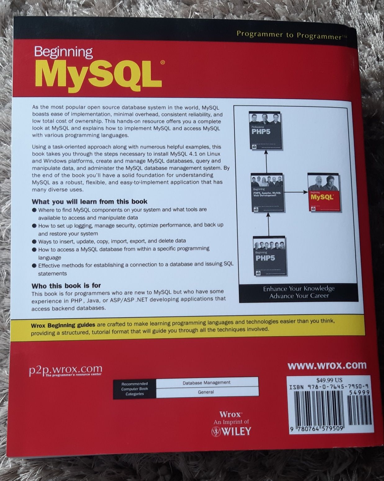 Livro Beginning MySQL